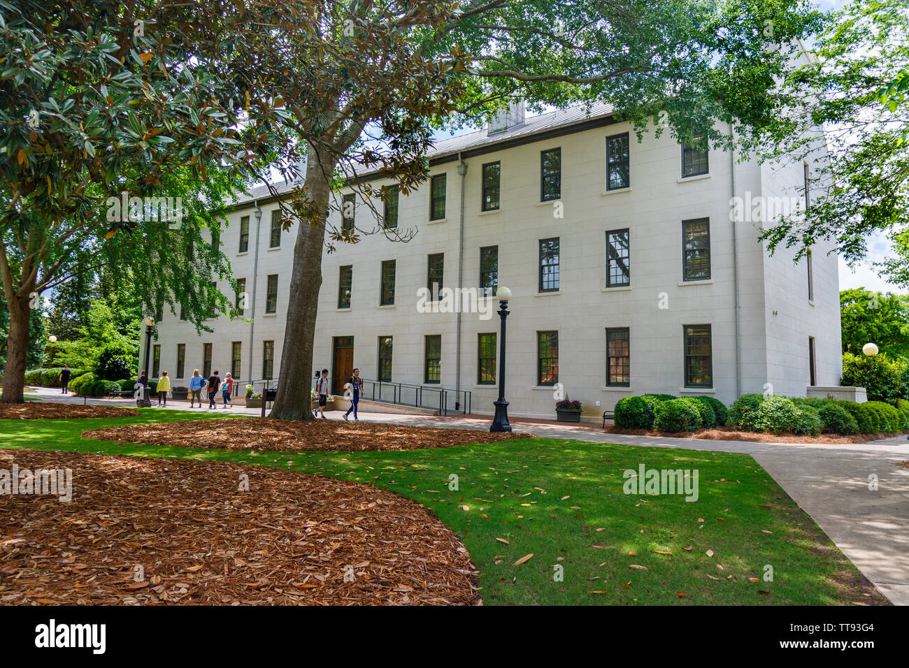ATHENS, GA, USA - 3. Mai: neue Hochschule am Mai 3, 2019 an der Universität von Georgia, North Campus in Athens, Georgia. Stockfoto