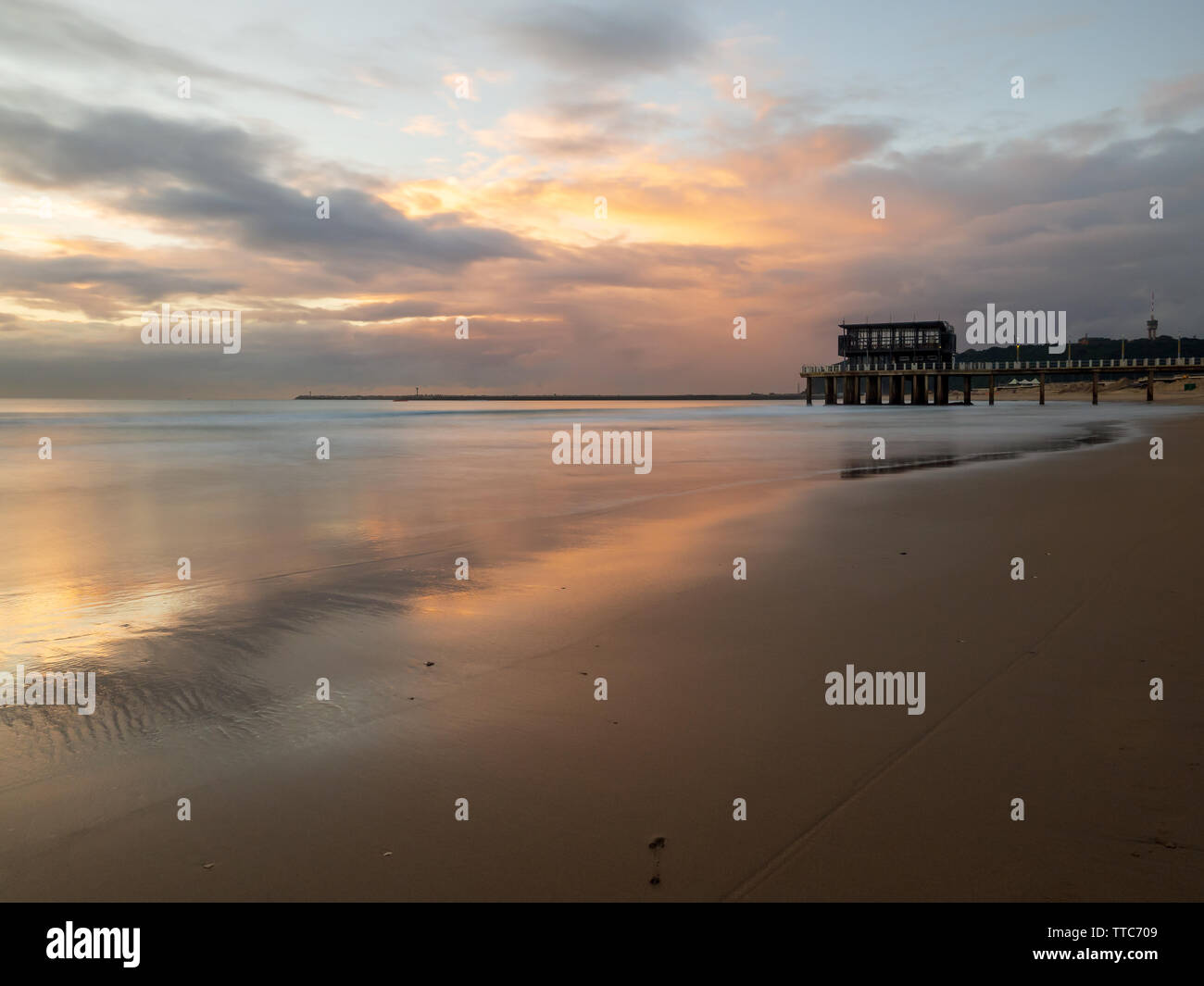 Durban, Natur, Sonnenaufgang, Sonnenuntergang Stockfoto