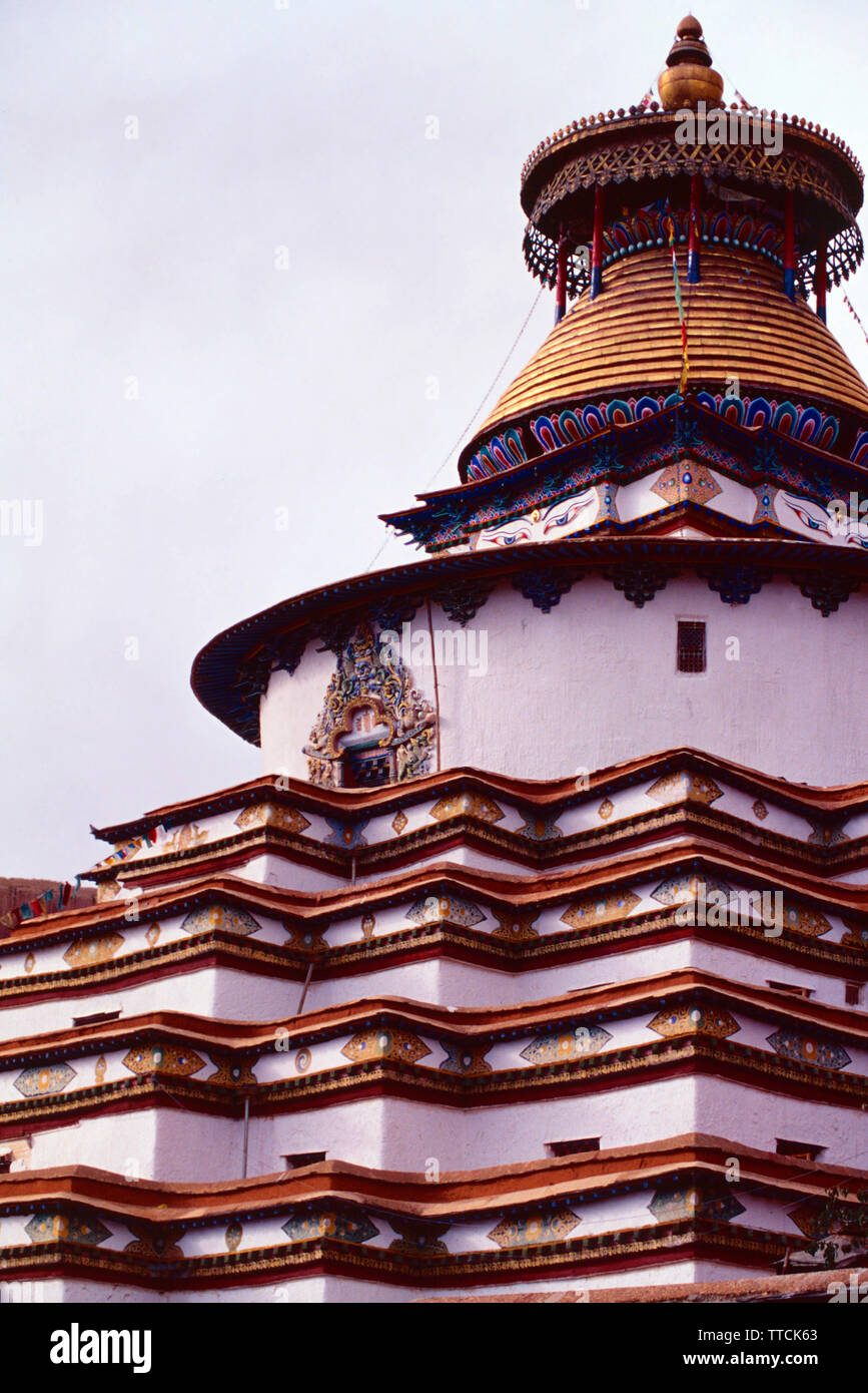 Kumbum, Palcho haderte Kloster Gyantse Tibet Stockfoto