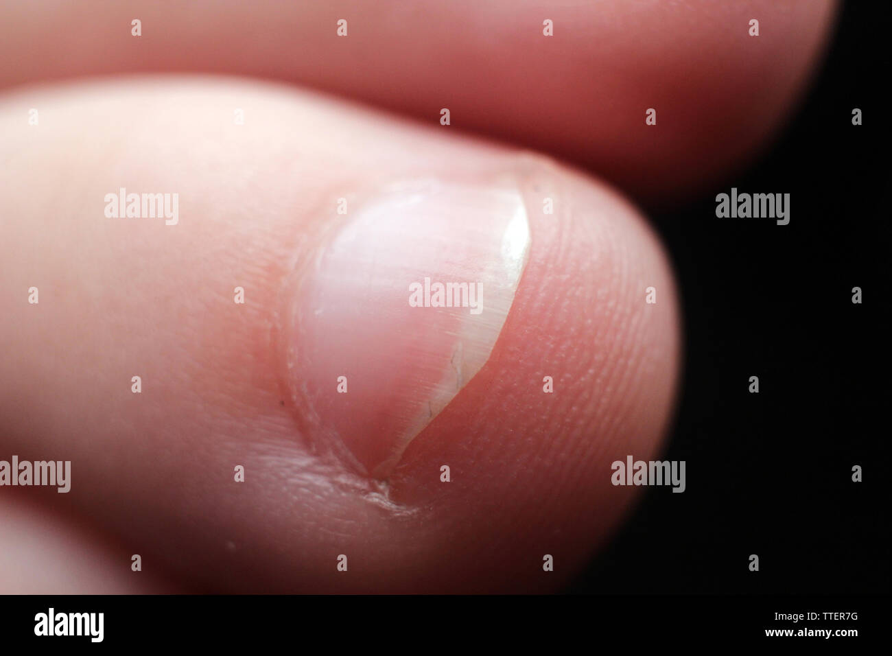 Baby details Stockfoto