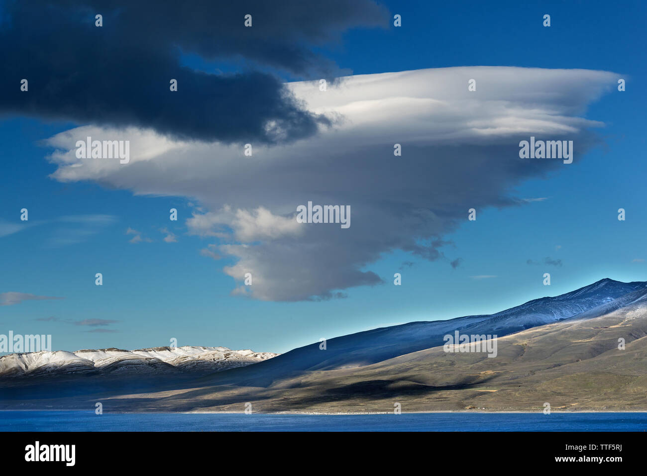 Wolken, Torres del Paine NP, Chile Stockfoto