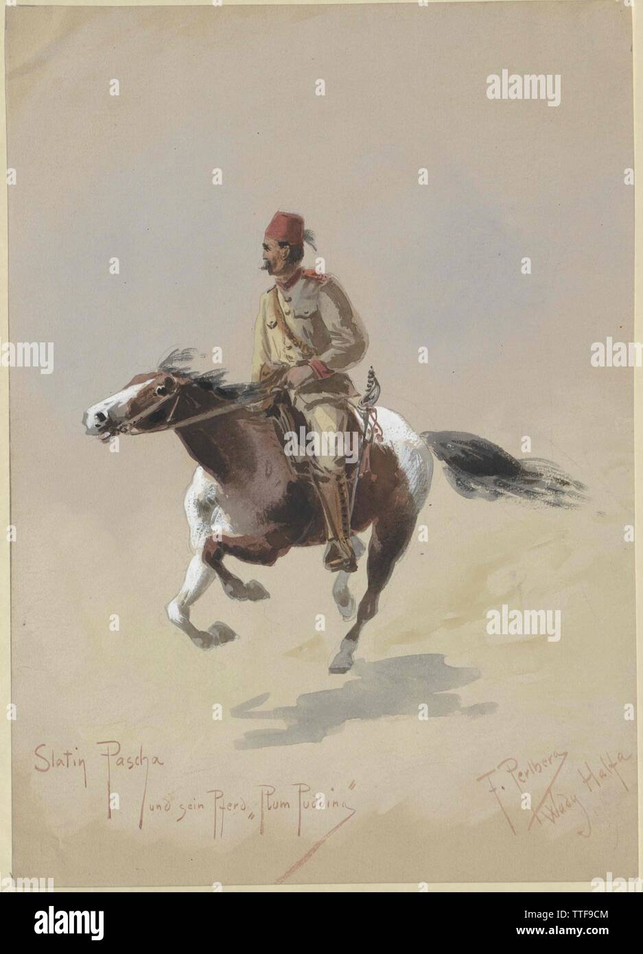 Slatin, Rudolf Karl Baron von, Additional-Rights - Clearance-Info - Not-Available Stockfoto