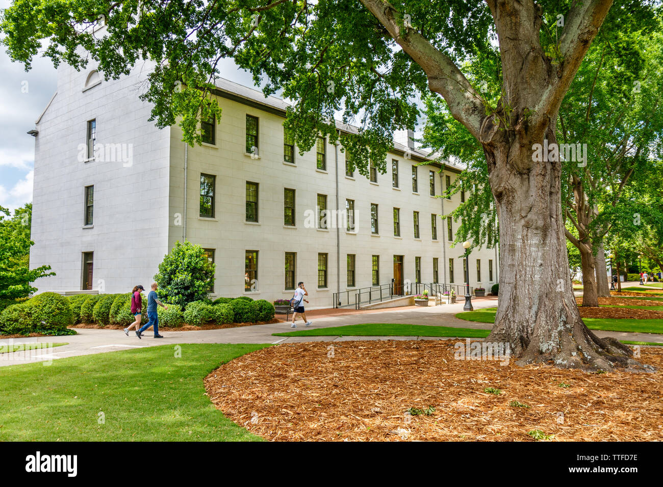 ATHENS, GA, USA - 3. Mai: neue Hochschule am Mai 3, 2019 an der Universität von Georgia, North Campus in Athens, Georgia. Stockfoto