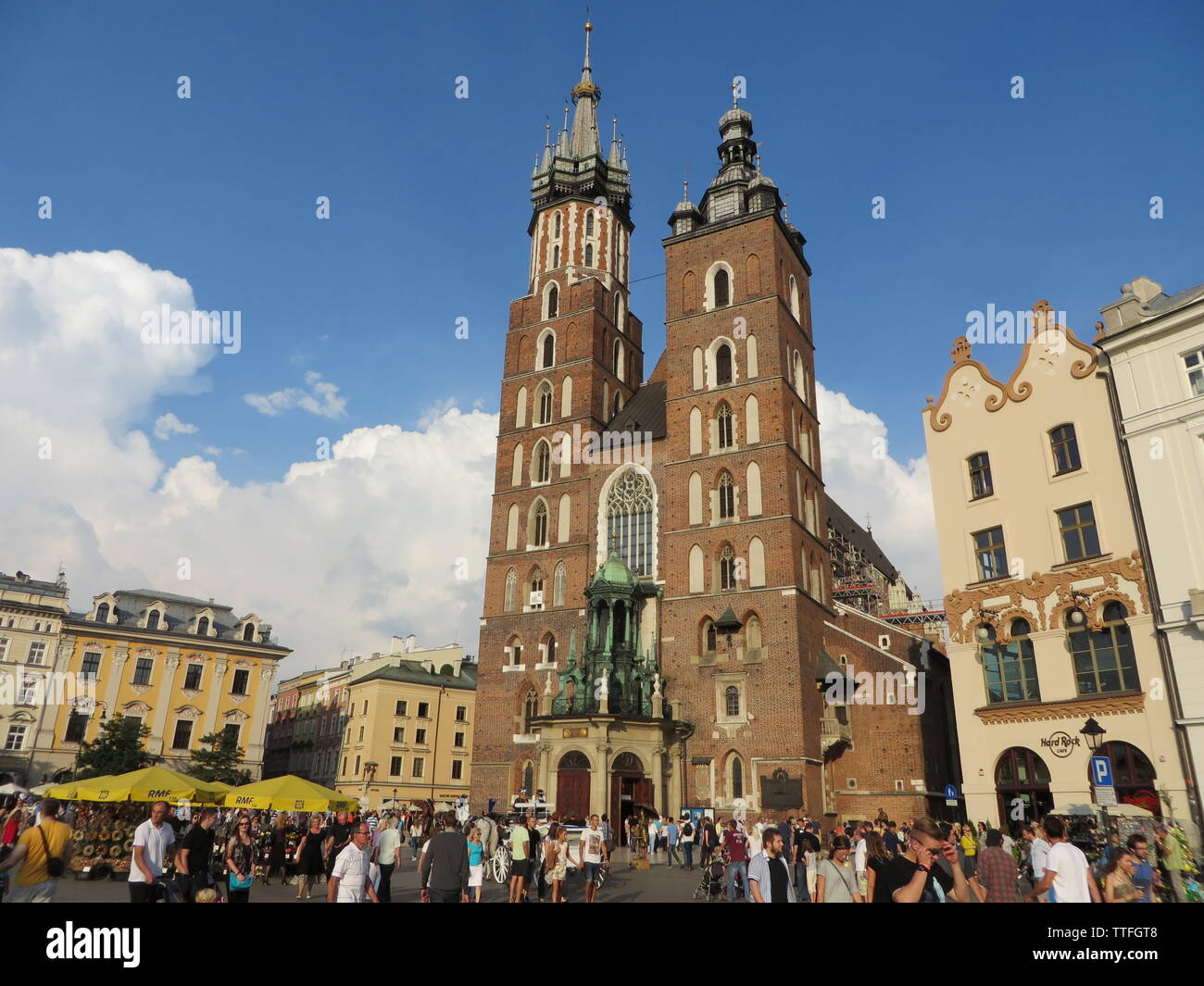 Marienkirche in Krakau, Polen Stockfoto