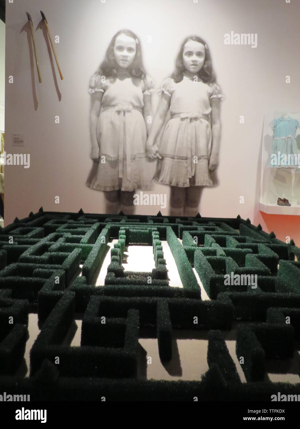 Stanley Kubrick Ausstellung in Krakau Stockfoto