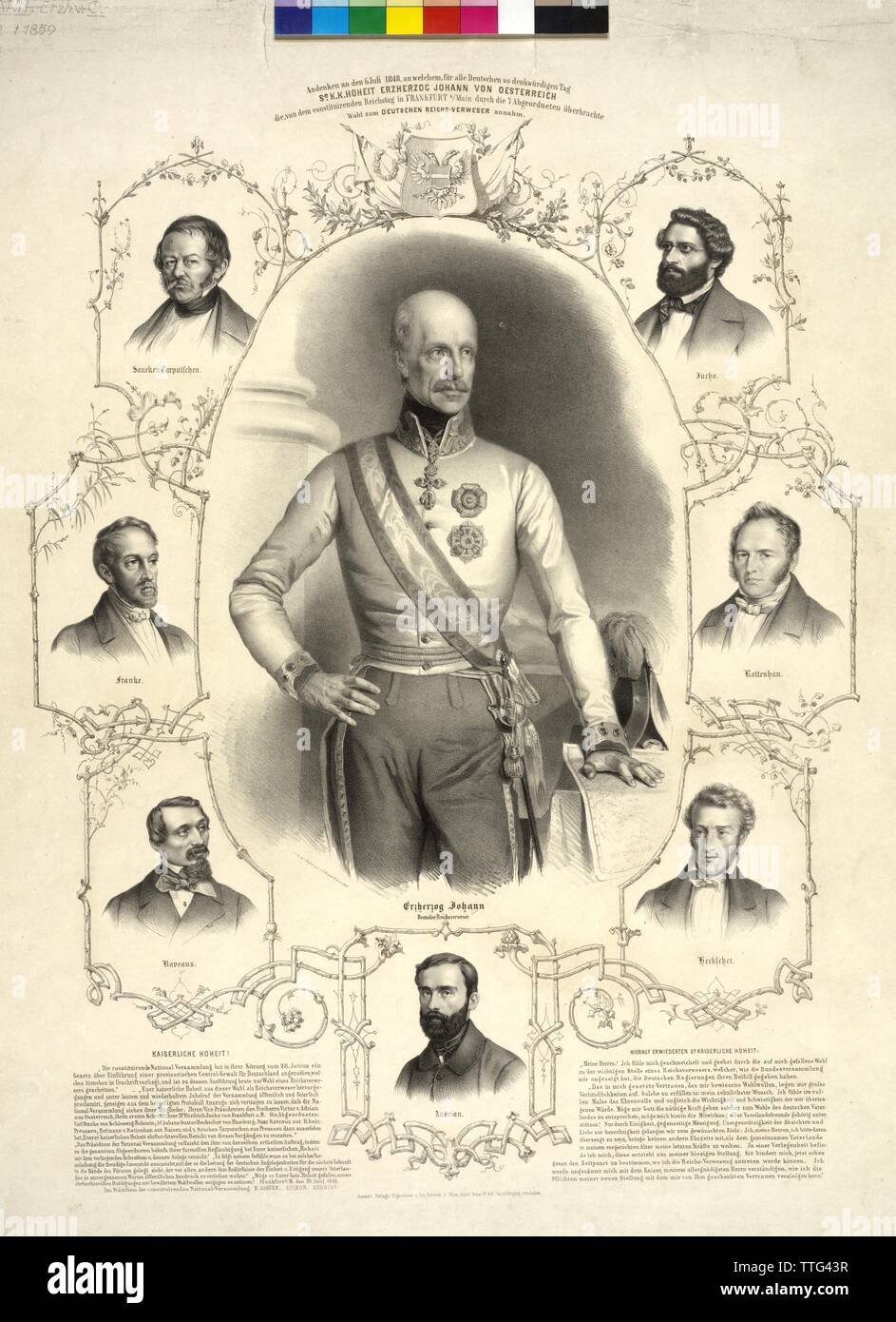 Johann franz baron Fotos und Bildmaterial in hoher Auflösung Alamy