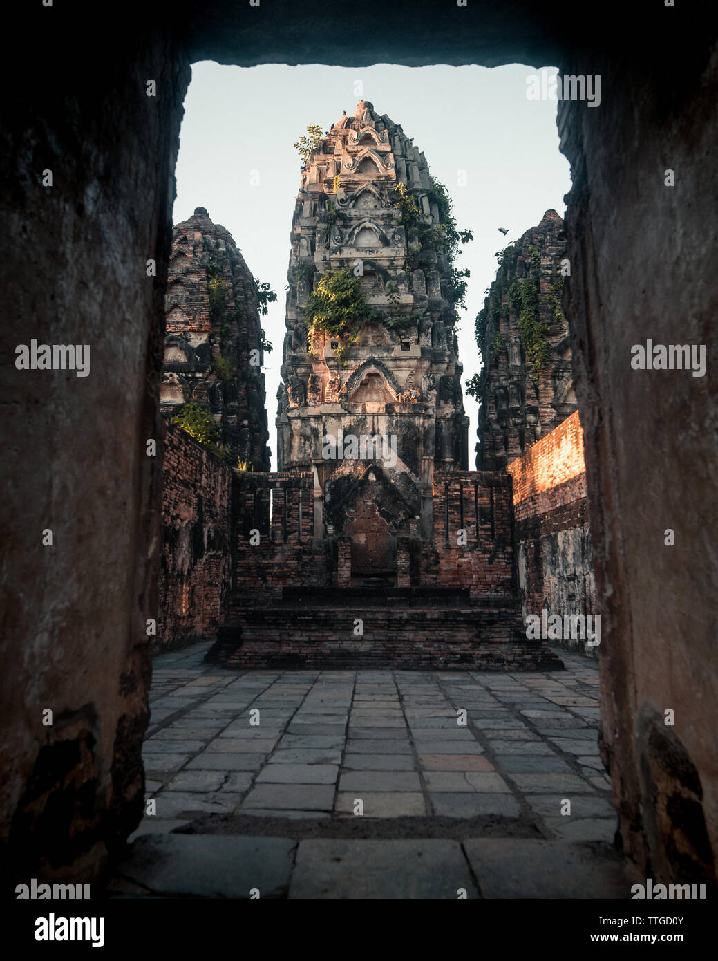 Sukhothai Framing Stockfoto