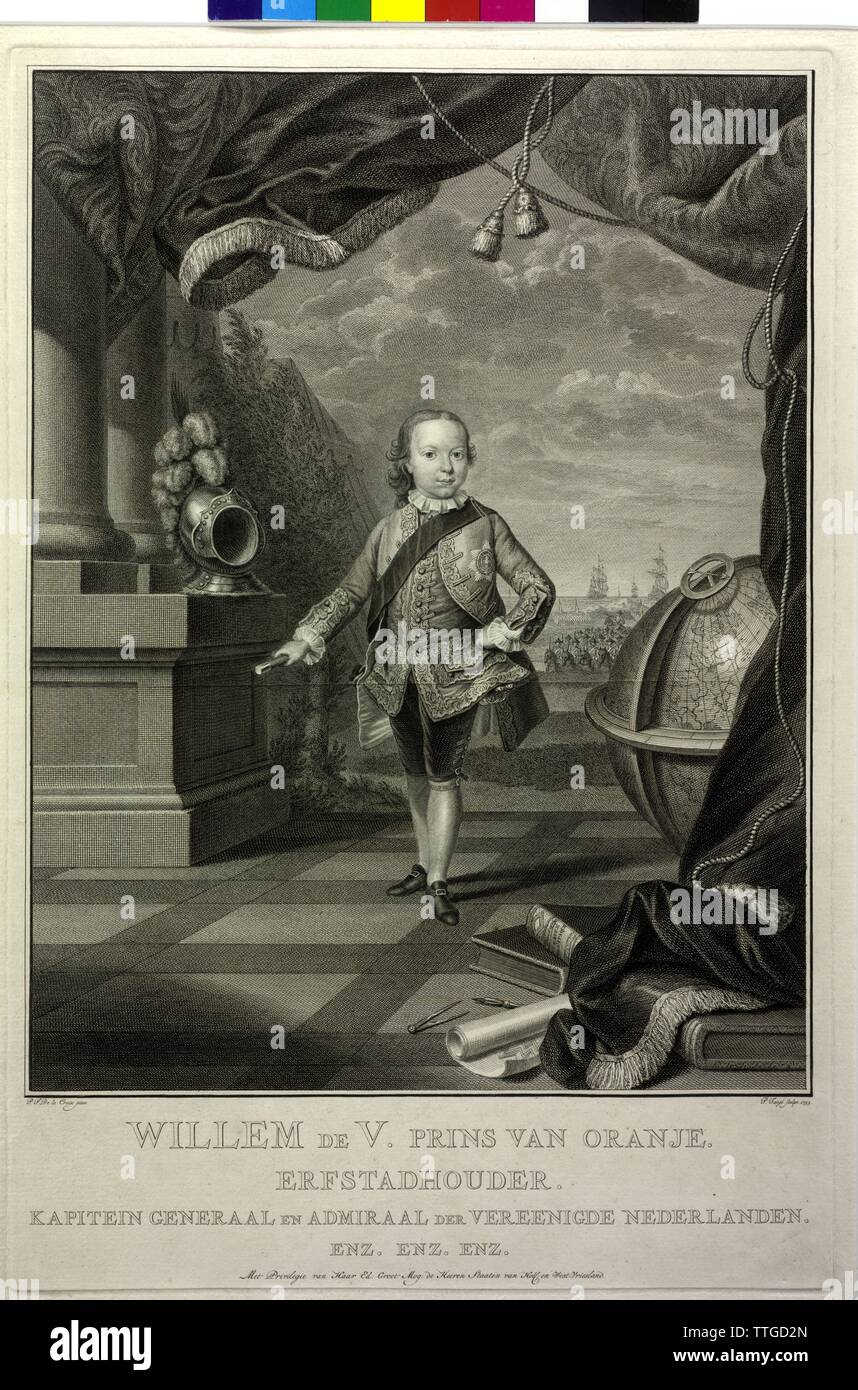 Wilhelm V., Prinz von Oranien-nassau, Additional-Rights - Clearance-Info - Not-Available Stockfoto