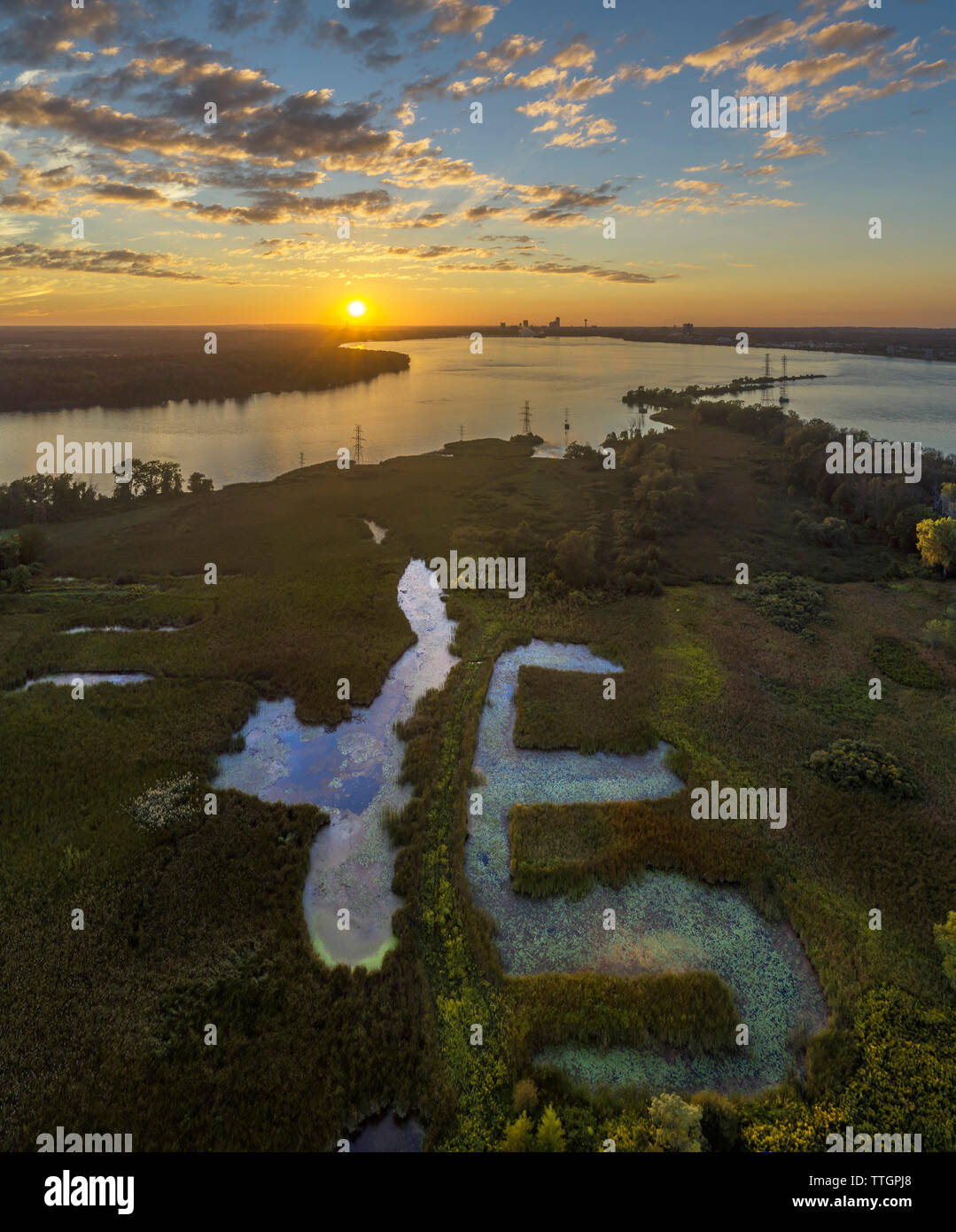 Konstruiertes Feuchtgebiet Stockfotos Und Bilder Kaufen Alamy