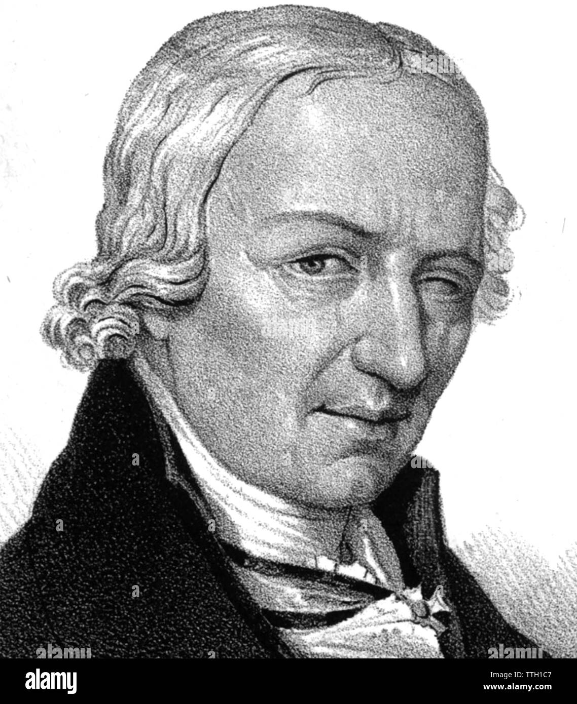 JOHANN BODE (1747-1826) Deutscher Astronom Stockfoto