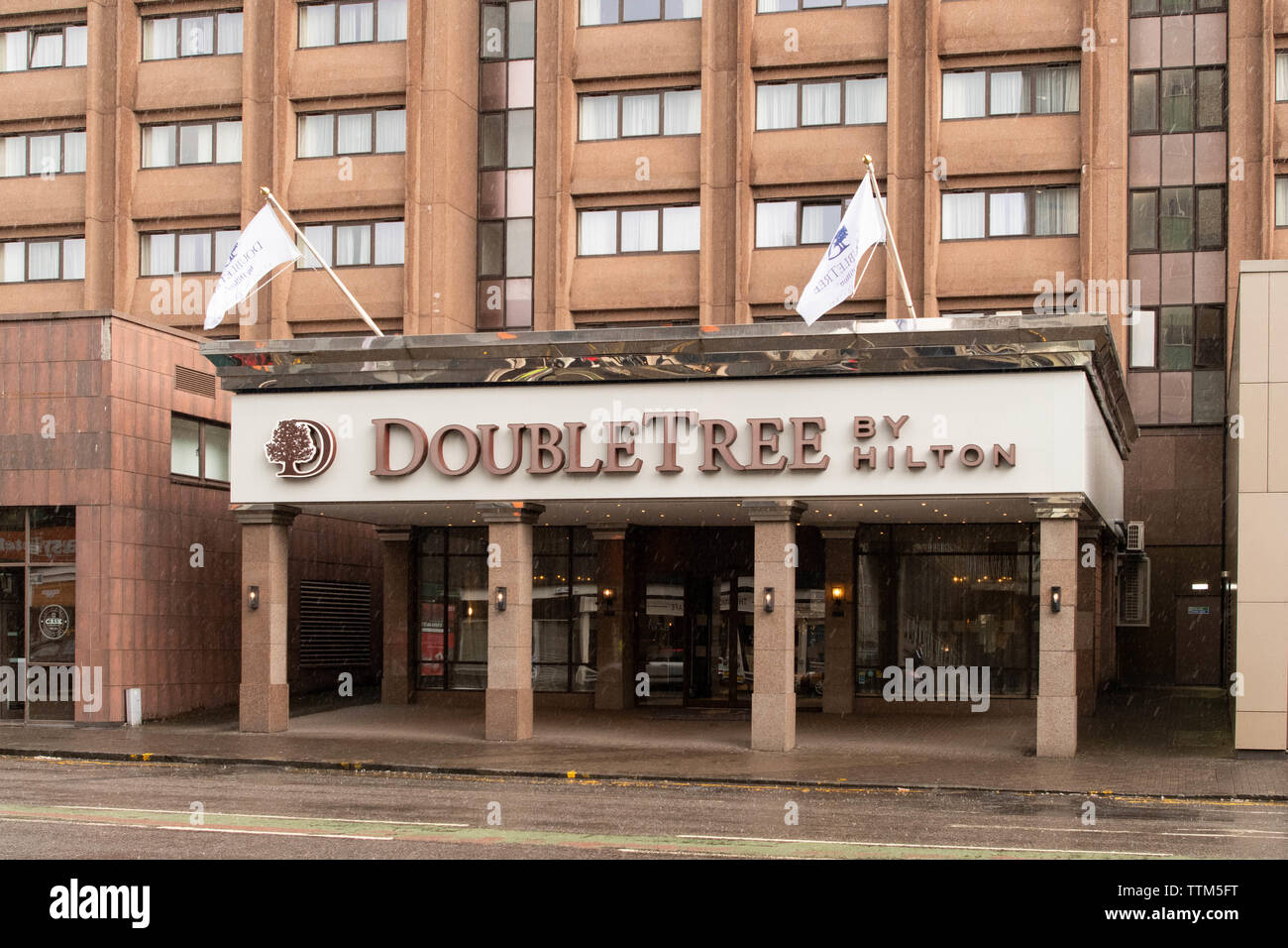 DoubleTree by Hilton Hotel Glasgow, Schottland, Großbritannien Stockfoto