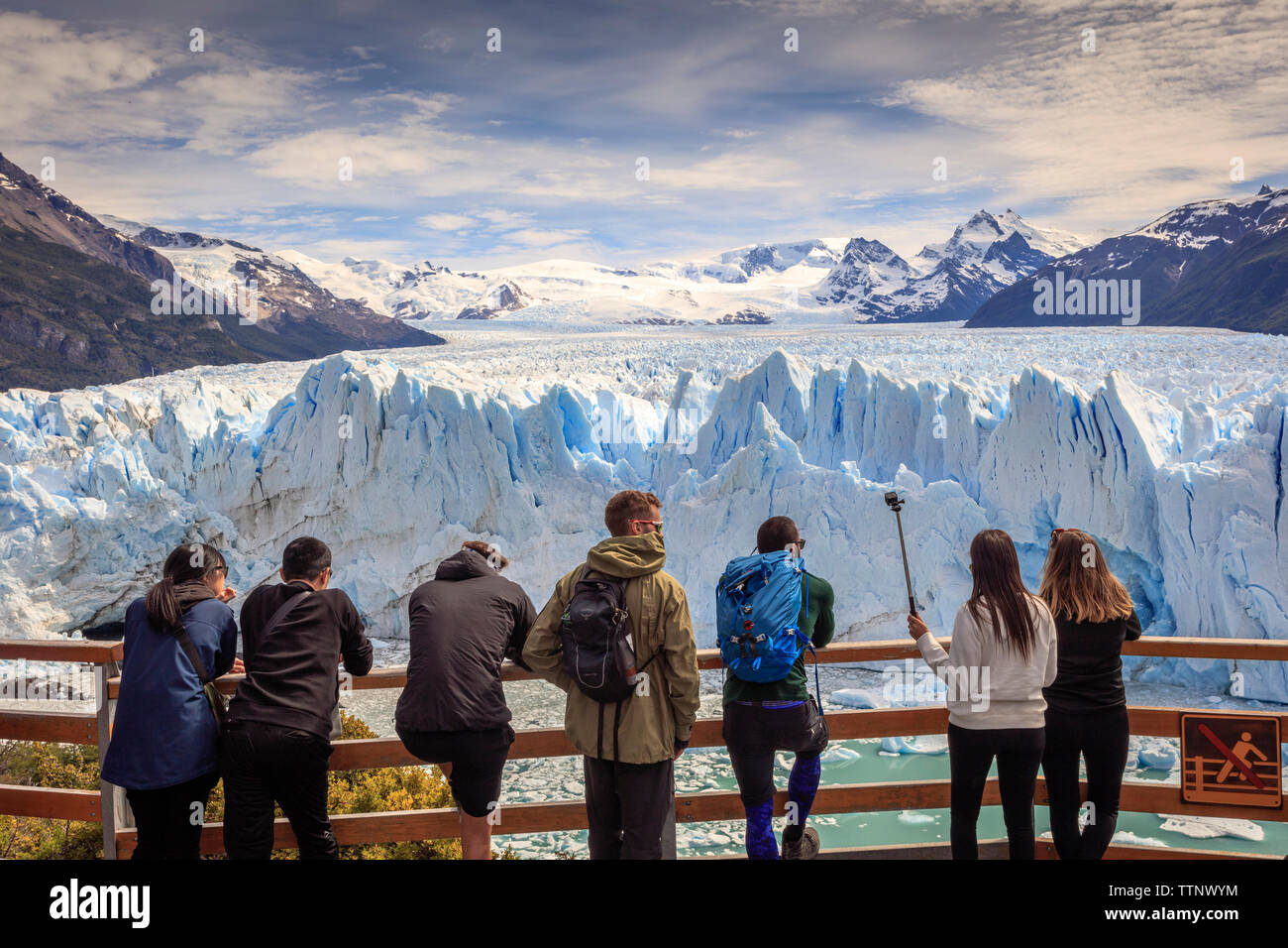 Perito Moreno-Gletscher, Patagonien, Argentinien Stockfoto