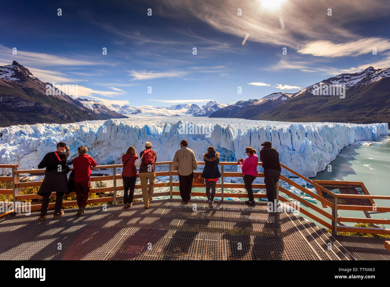 Perito Moreno-Gletscher, Patagonien, Argentinien Stockfoto