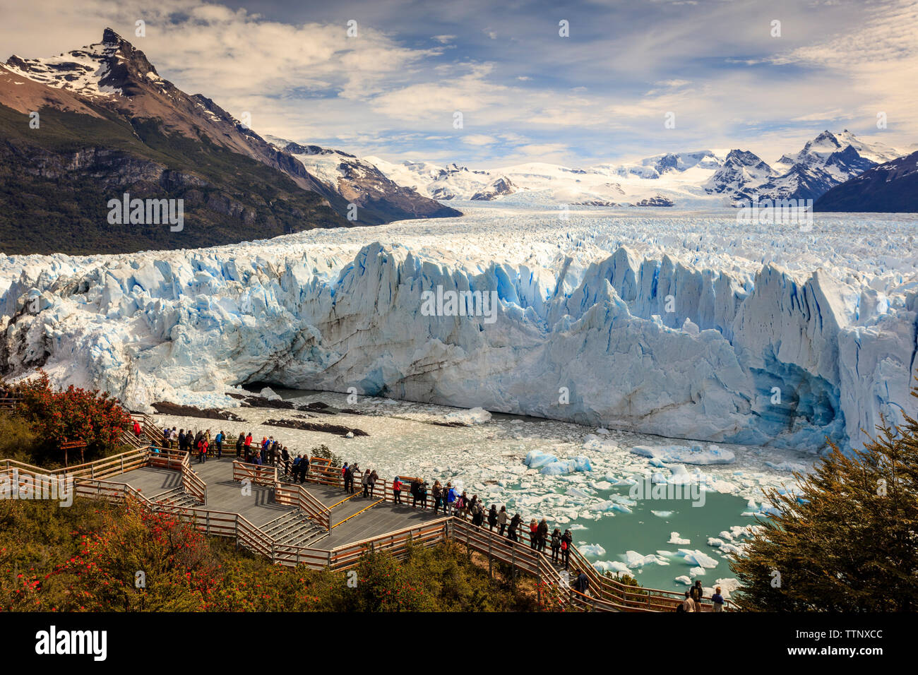 Perito Moreno-Gletscher, Patagonien, Argentinien Stockfoto