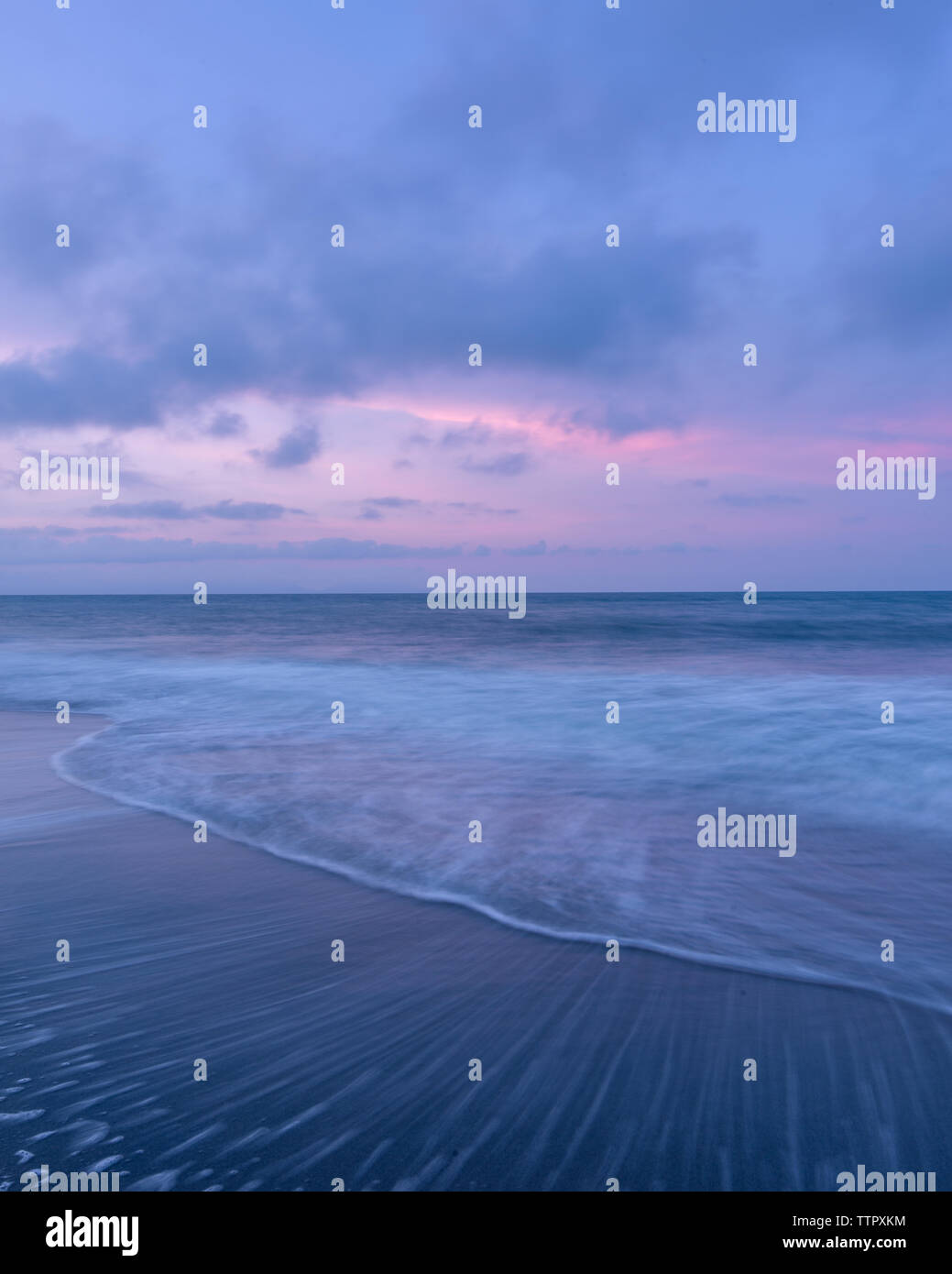Vietnamesische Beach Sunset Motion Stockfoto