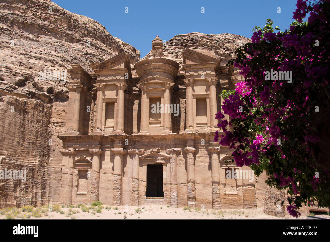 Kloster an einem sonnigen Tag Stockfoto