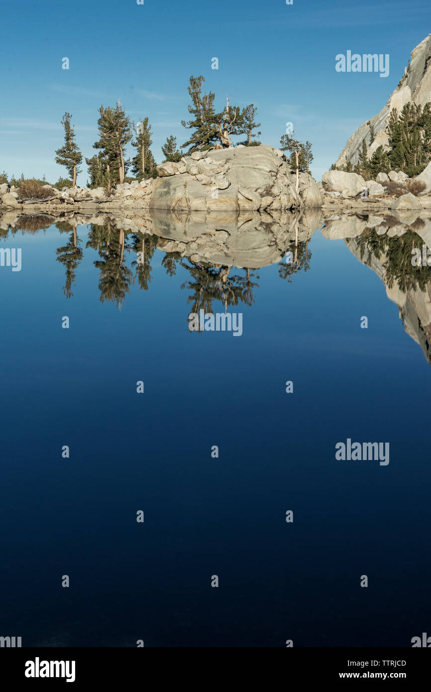 See von Bergen gegen Sky Stockfoto