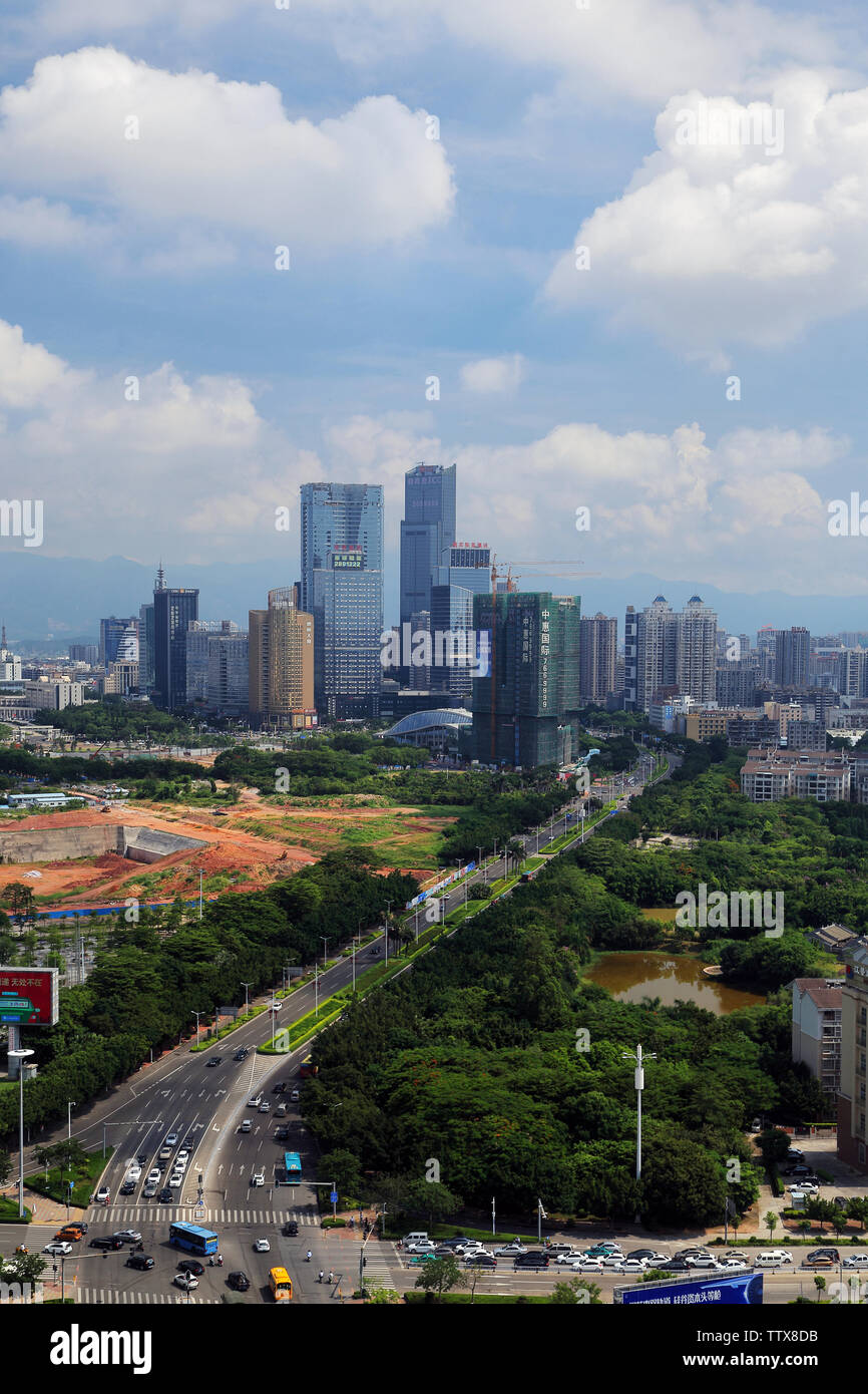 Huizhou Stadt Landschaft Stockfoto