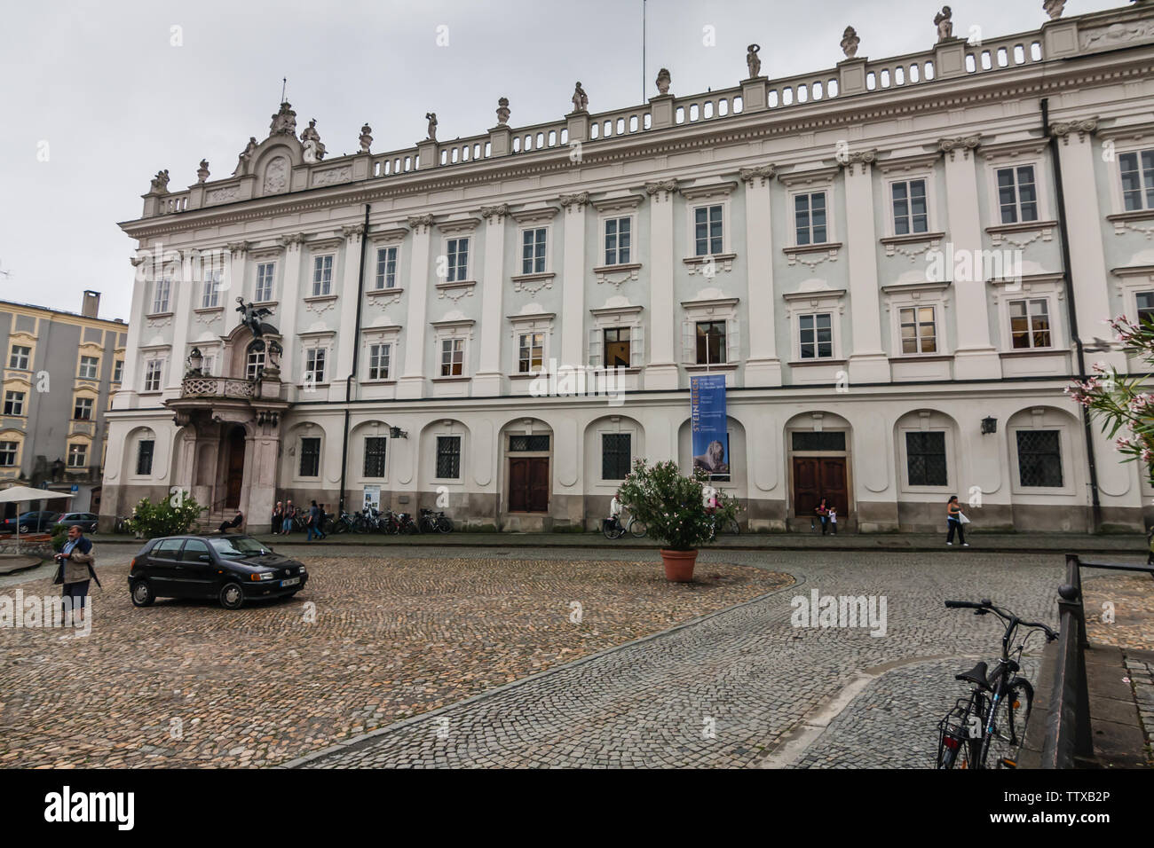 Alte Bischofliche Residenz (der alte Bischof Residence), Passau Stockfoto