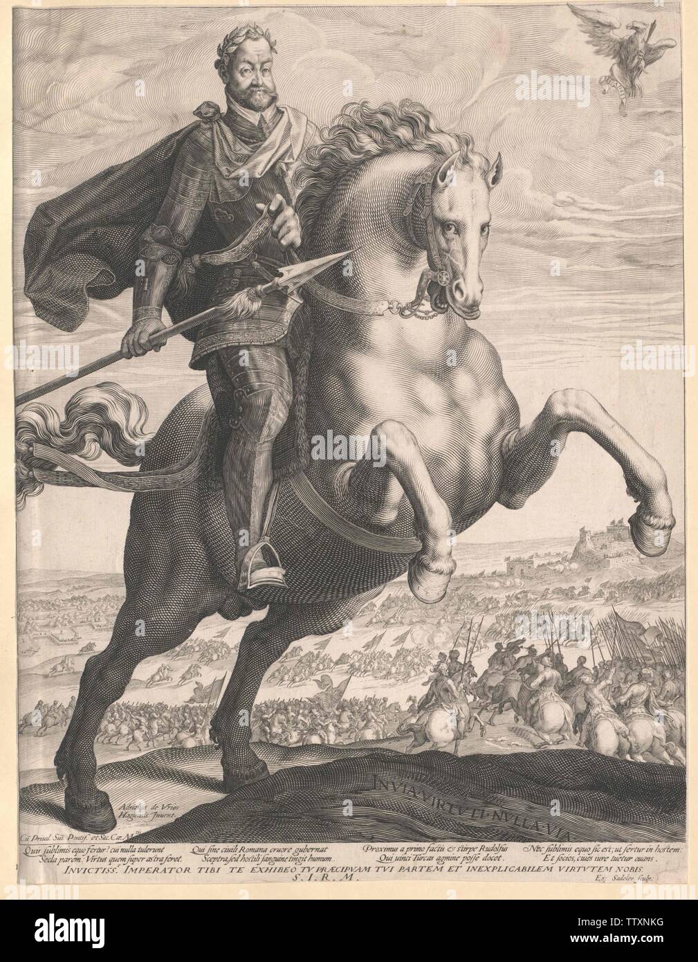 Rudolf II., Kaiser des Heiligen Römischen Reiches, Additional-Rights - Clearance-Info - Not-Available Stockfoto