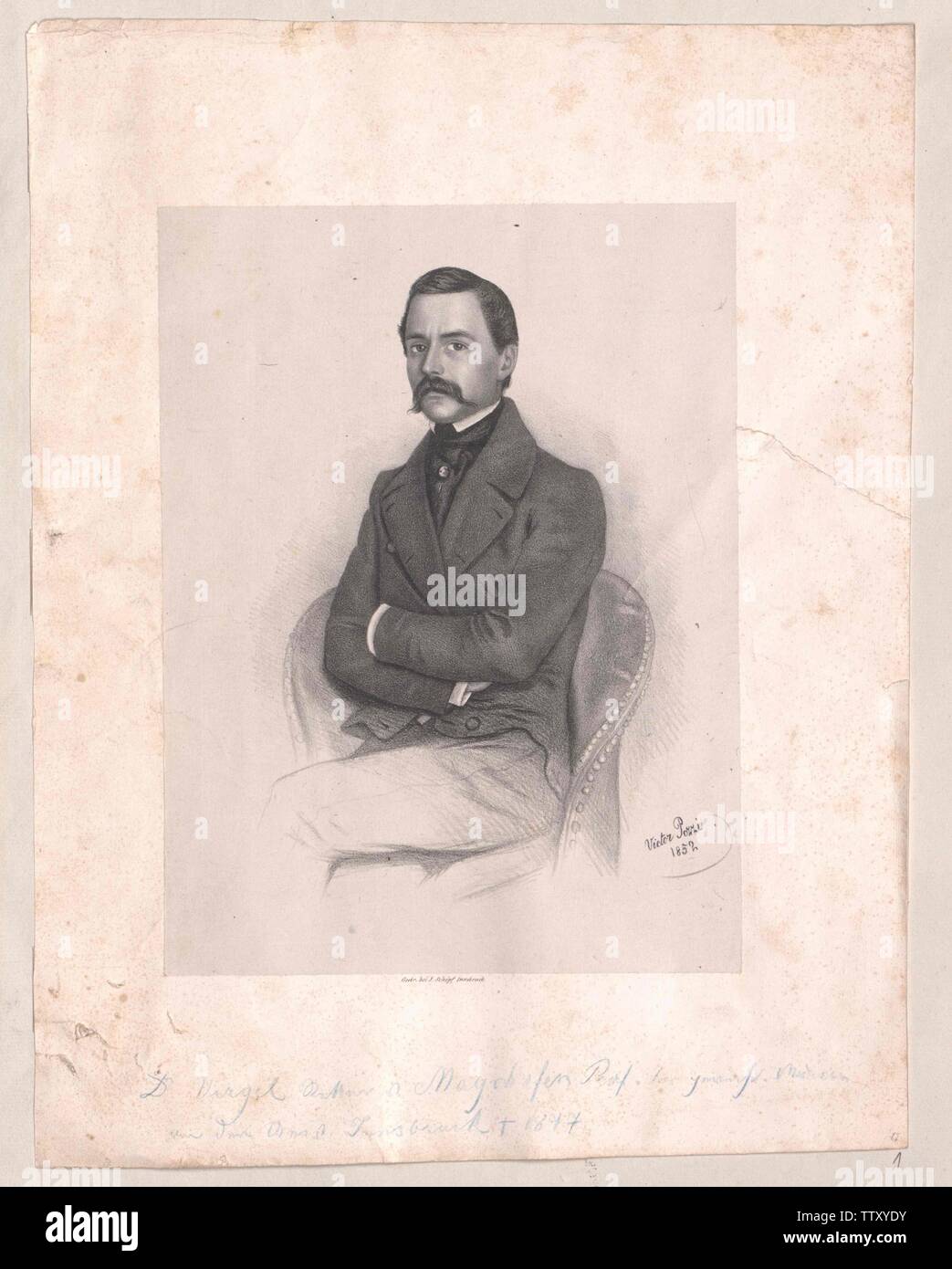 Mayrhofer, Virgil Ritter von, Additional-Rights - Clearance-Info - Not-Available Stockfoto