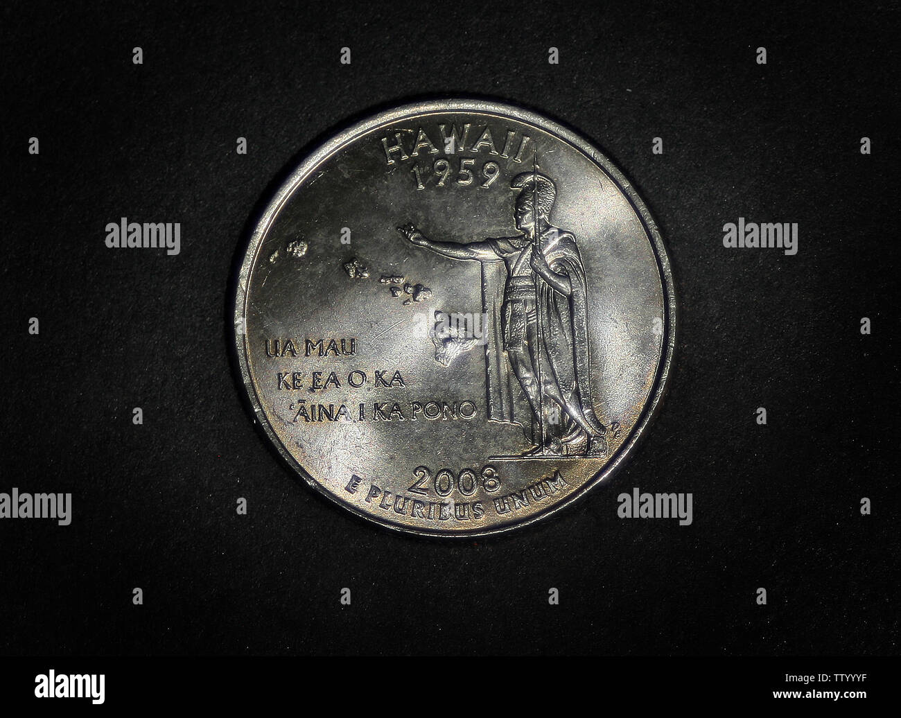 USA, 1/4 Dollar, 2008 Stockfoto