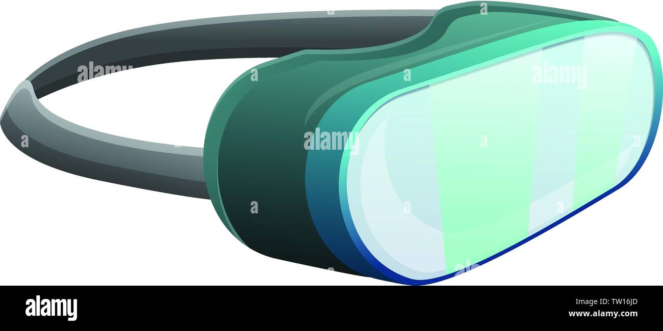 Virtual reality Headset Symbol. Cartoon von Virtual Reality headset Vektor Symbol für Web Design auf weißem Hintergrund Stock Vektor