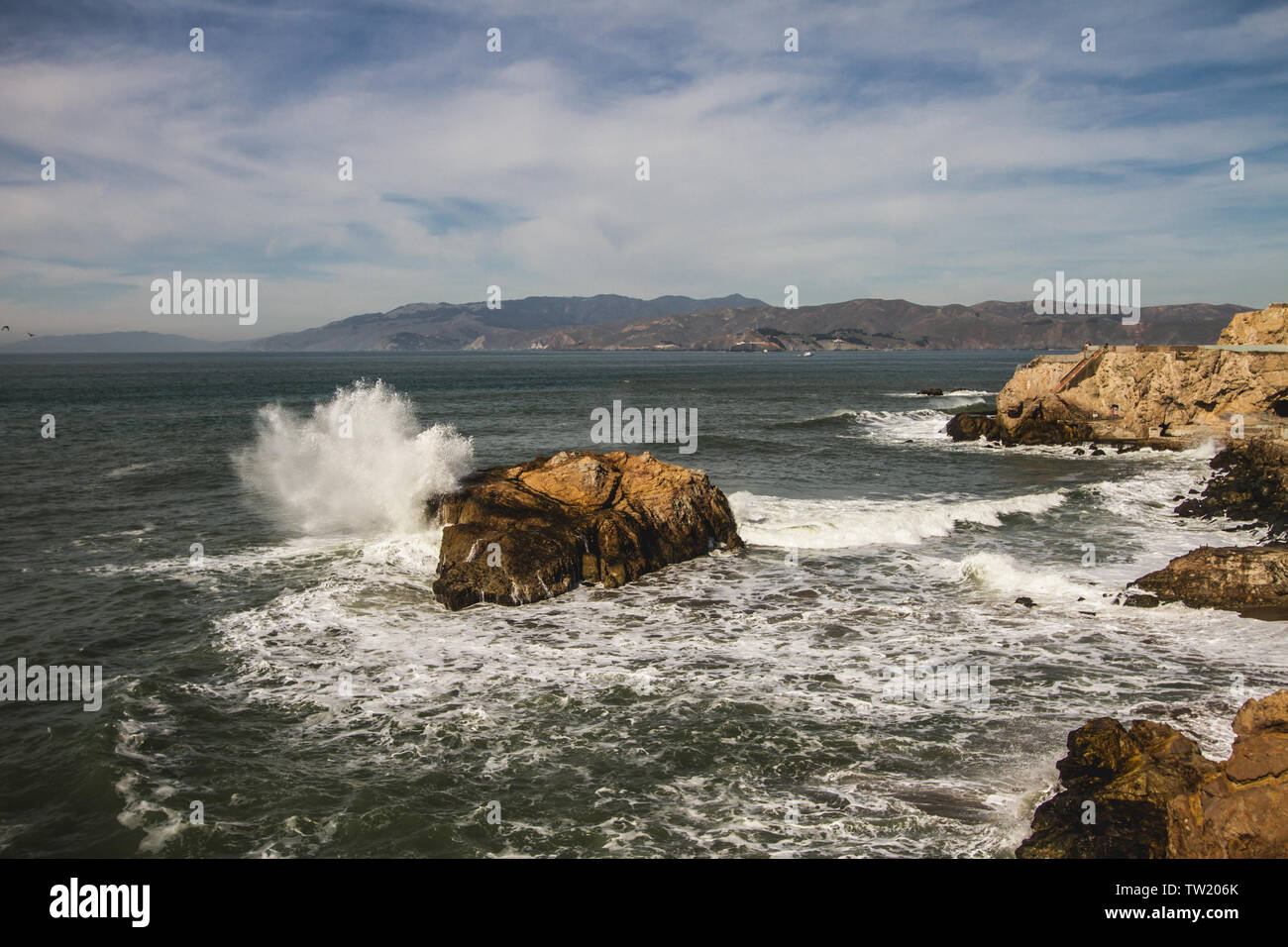 San Francisco Sutro Coast Park Kalifornien Sommer 2019. Stockfoto