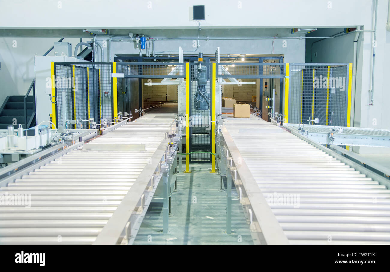 Industrie Rolle Transport gutes Produkt für Import Export Industrie Stockfoto