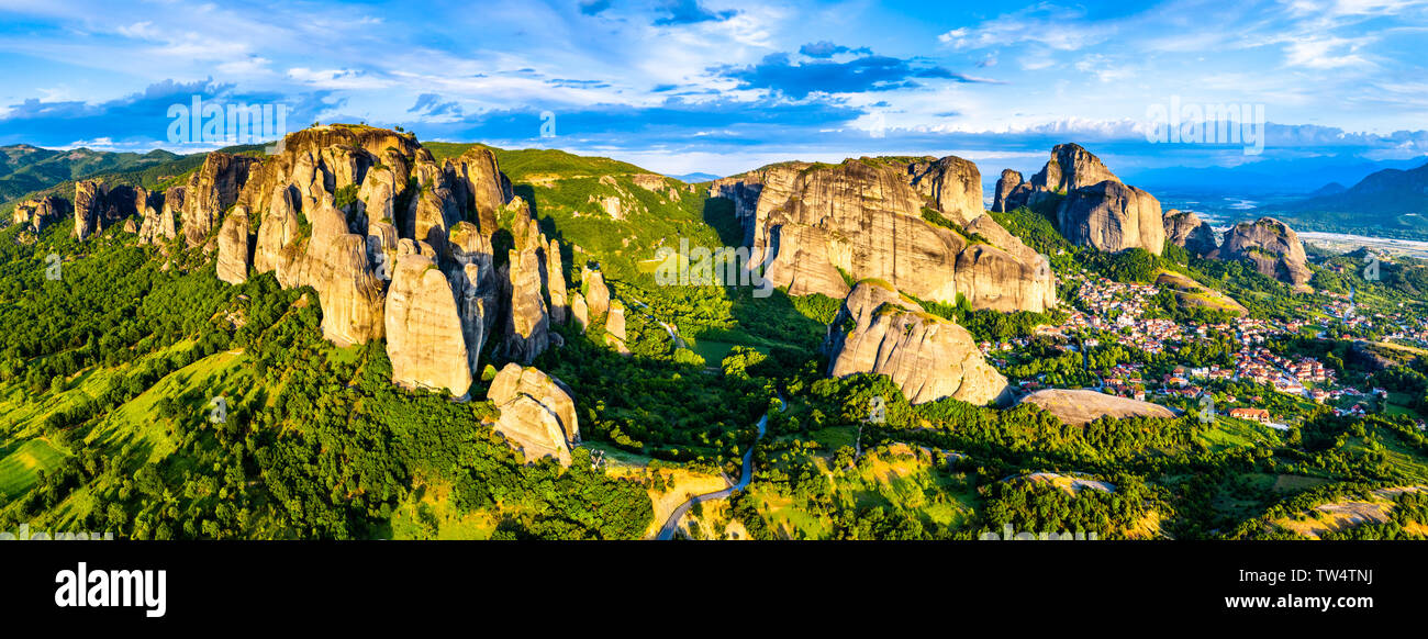 Die Meteora Berge in Griechenland Stockfoto