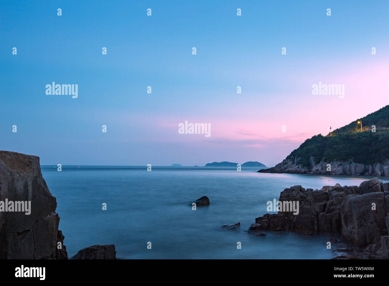 Shengsi Insel, Wuhan, Zhejiang Stockfoto