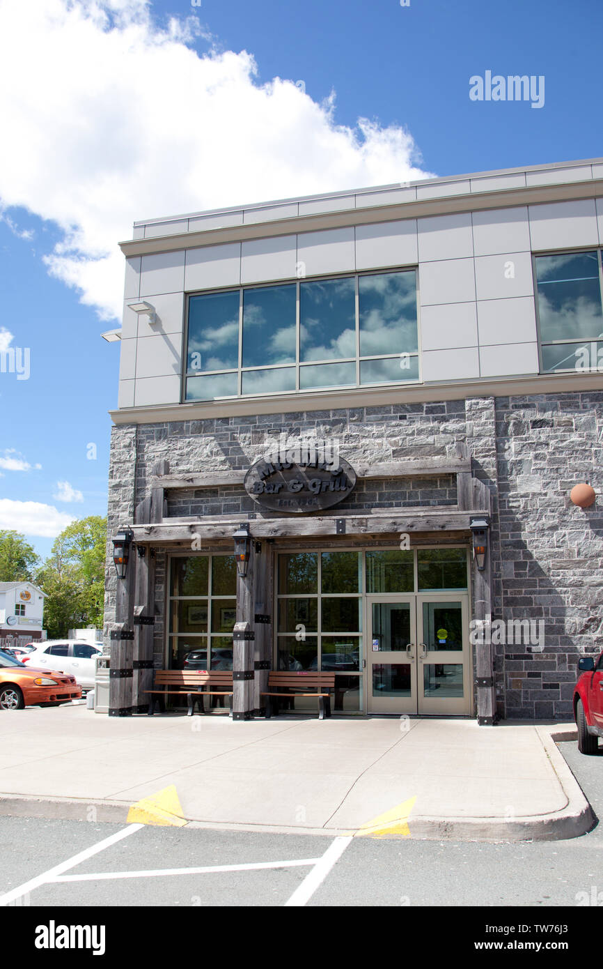 Dartmouth, Nova Scotia, Kanada - 15. Juni 2019: Mic Mac Tavern Bar und Grill Stockfoto