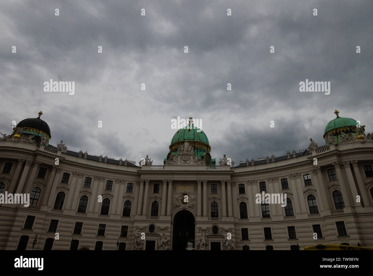 Die Hofburg, Wien, Österreich Stockfoto