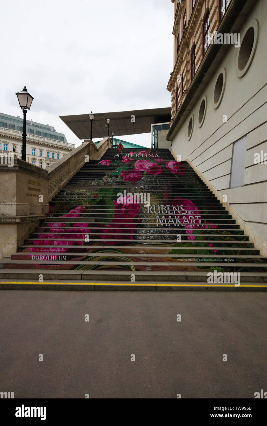 Das Albertina Museum in Wien, Österreich Stockfoto