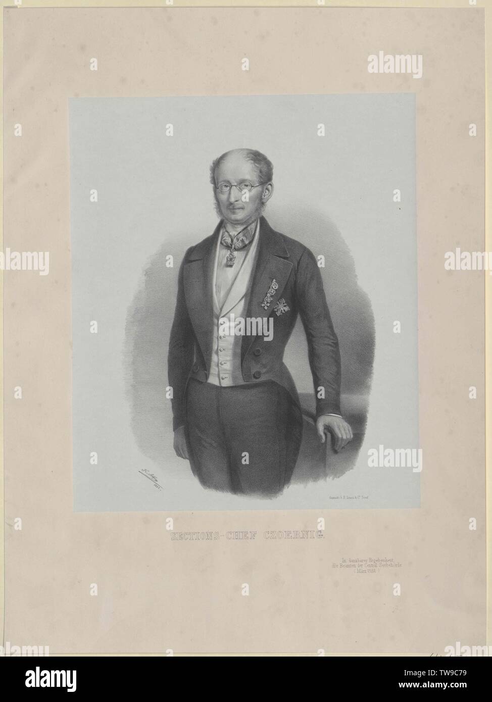 Von czoernig Czernhausen, Karl Baron, Additional-Rights - Clearance-Info - Not-Available Stockfoto