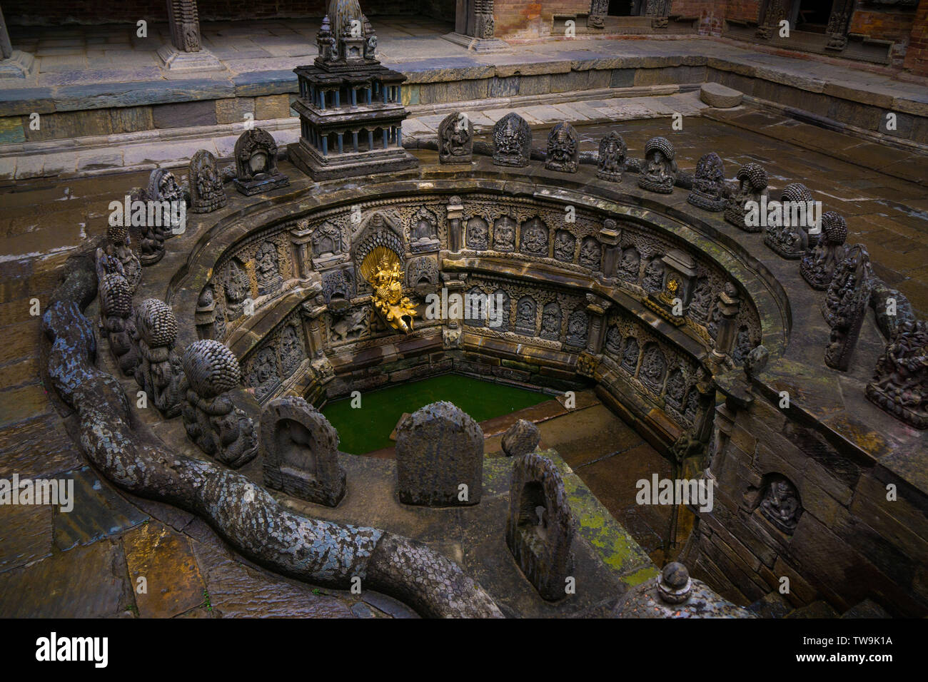 Moo Chuka in Patan Durbar Square, Kathmandu, Nepal Stockfoto