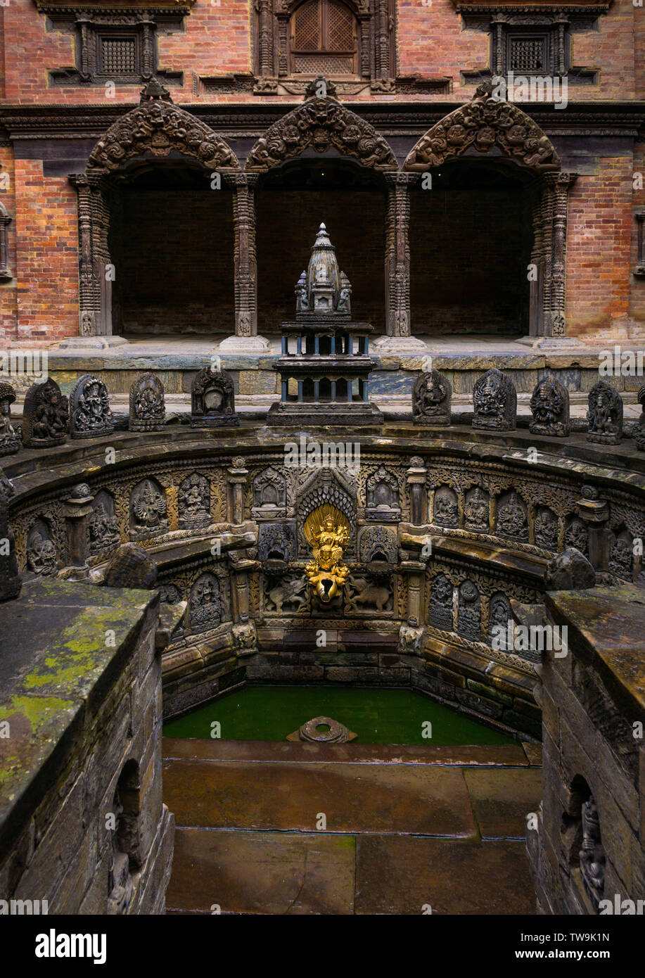 Moo Chuka in Patan Durbar Square, Kathmandu, Nepal Stockfoto