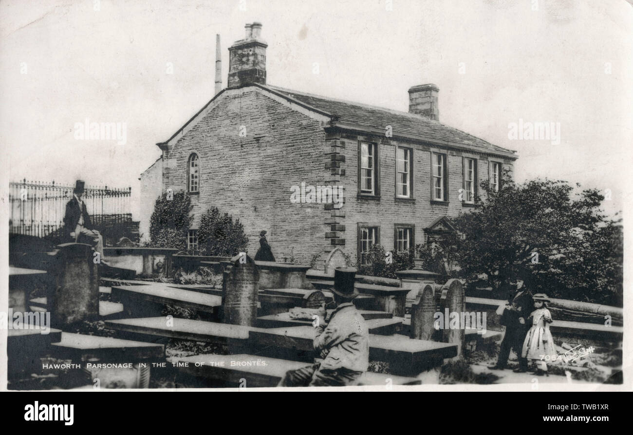 Haworth Parsonage Stockfoto