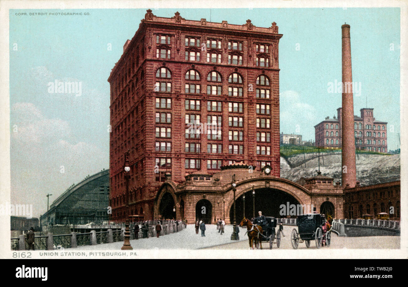 Union Station, Pittsburgh, Pennsylvania, USA Stockfoto