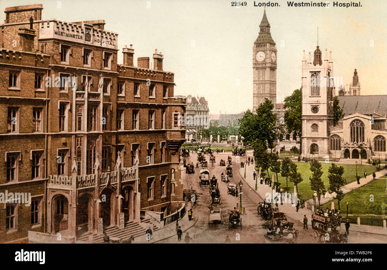 Westminster Hospital, London Stockfoto