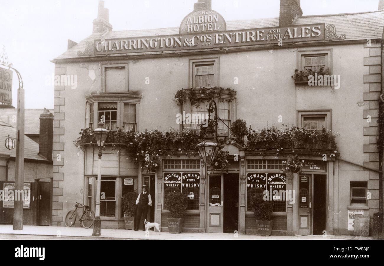 Das Albion Hotel (öffentliches Haus), East Molesey, Surrey Stockfoto