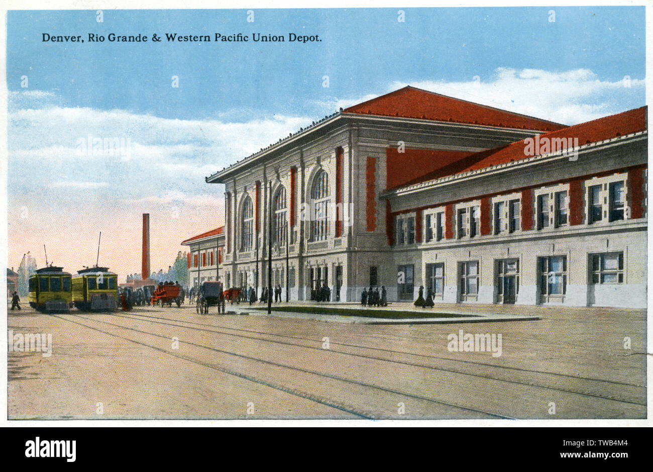 Bahnhof, Salt Lake City, Utah, USA Stockfoto