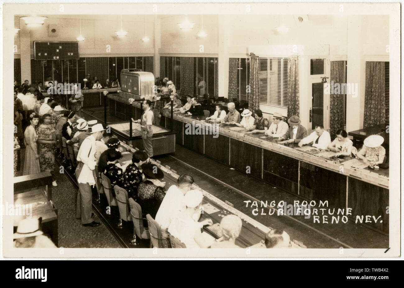 Tango Room, Club Fortune, Reno, Nevada, USA Stockfoto