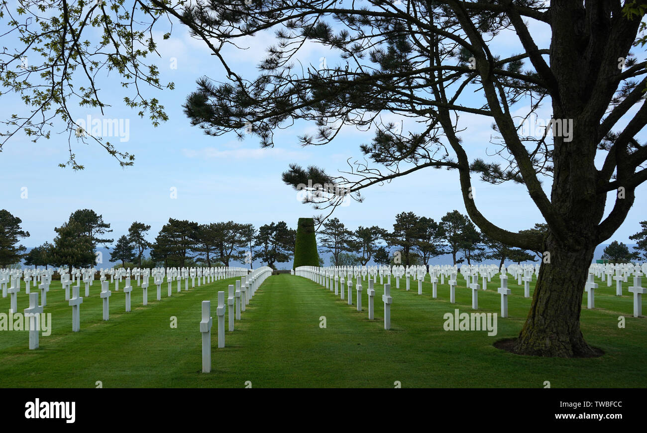 Amerikanische Soldatenfriedhof 3 Stockfoto