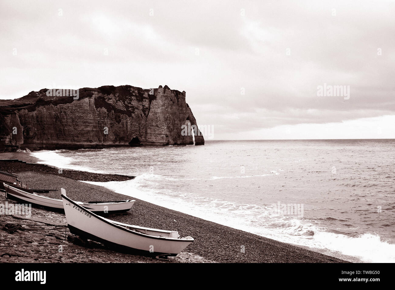 Etretat 2 b Stockfoto