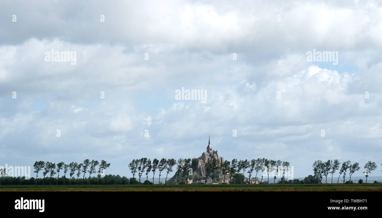 Le Mont Saint Michel 8. Stockfoto