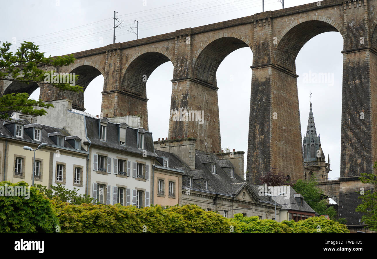 Morlaix 4 Stockfoto