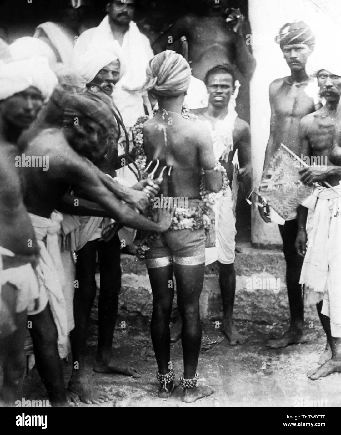 Fakir, Indien Stockfoto