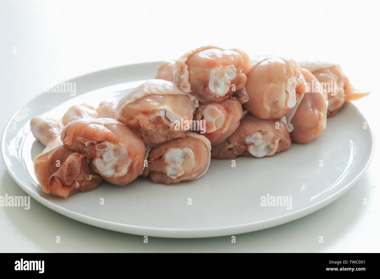 Hähnchenschenkel Stockfoto