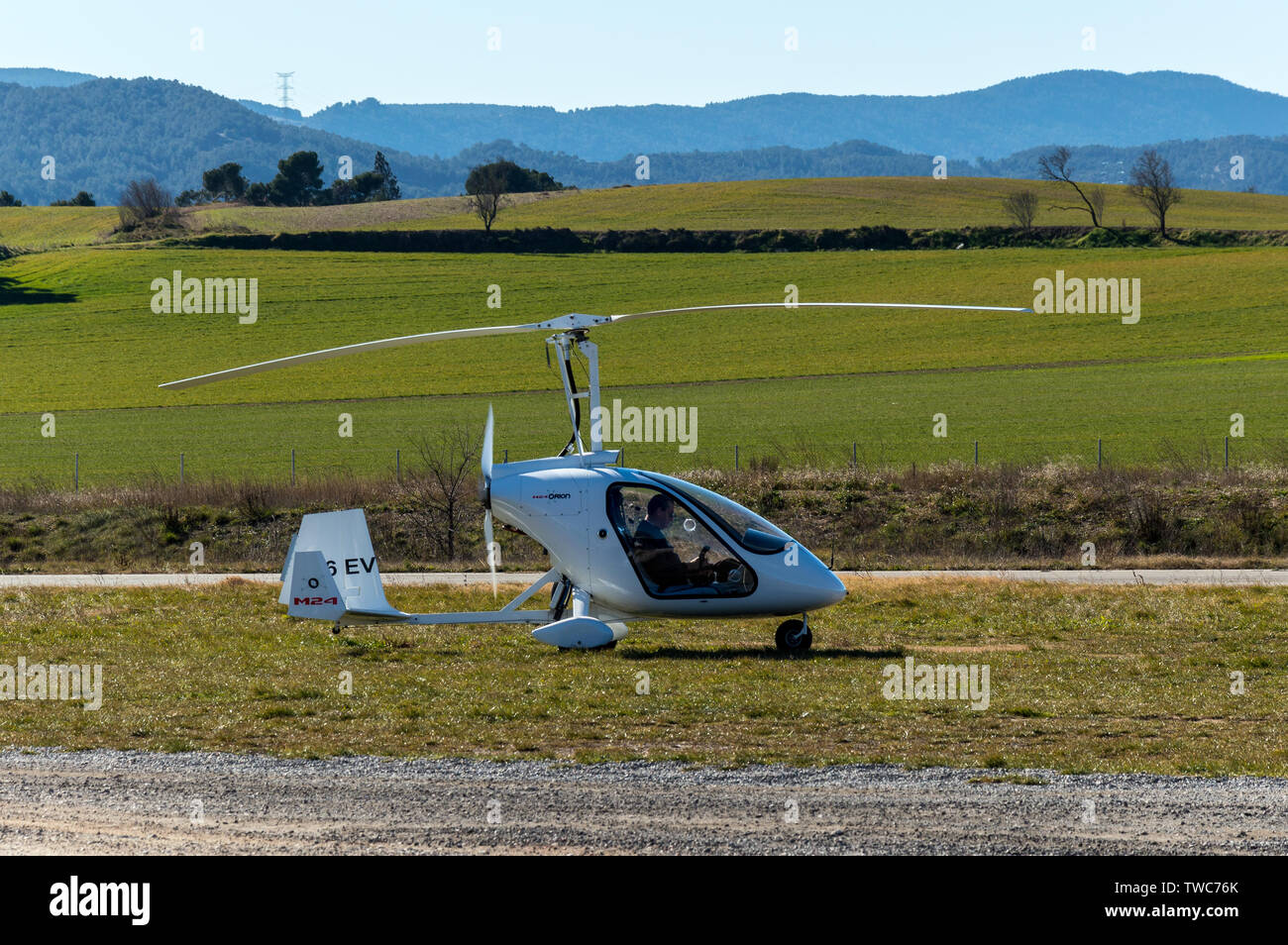 Magni Gyro m24 Orion Italienische gyroplanes Stockfoto